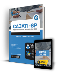 Capa Apostila Prefeitura de Cajati - SP - Agente Administrativo