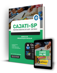Capa Apostila Prefeitura de Cajati - SP - Agente de Organização Escolar