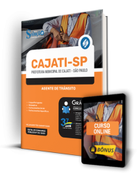 Capa Apostila Prefeitura de Cajati - SP - Agente de Trânsito