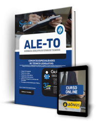 Capa Apostila ALE-TO - Comum às Especialidades de Técnico Legislativo