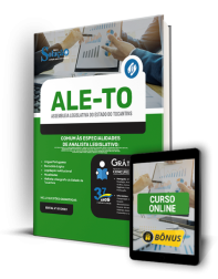 Capa Apostila ALE-TO - Comum às Especialidades de Analista Legislativo