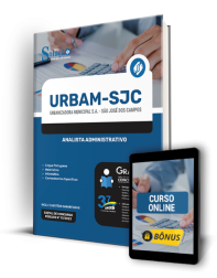 Capa Apostila URBAM-SJC - Analista Administrativo