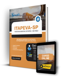 Capa Apostila Prefeitura de Itapeva - SP - Motorista D, Transporte Escolar e Coletivo