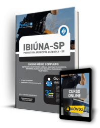 Capa Apostila Prefeitura de Ibiúna - SP - Ensino Médio Completo