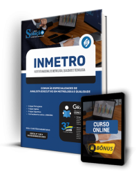 Capa Apostila INMETRO - Comum às Especialidades de Analista Executivo em Metrologia e Qualidade