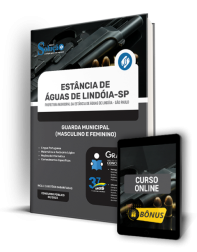 Capa Apostila Prefeitura de Águas de Lindóia - SP - Guarda Municipal (Masculino e Feminino)