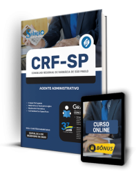 Capa Apostila CRF-SP - Agente Administrativo