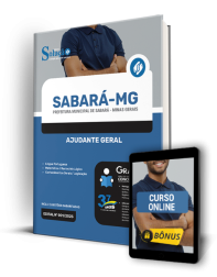 Capa Apostila Prefeitura de Sabará - MG - Ajudante Geral