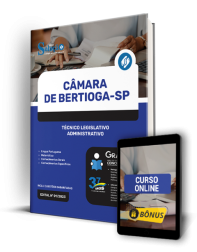 Capa Apostila Câmara de Bertioga - SP - Técnico Legislativo Administrativo