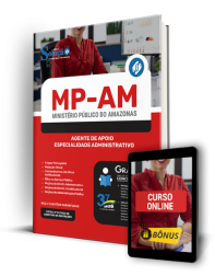 Capa Apostila MP-AM - Agente de Apoio - Especialidade Administrativo