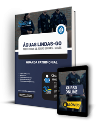 Capa Apostila Prefeitura de Águas Lindas - GO - Guarda Patrimonial