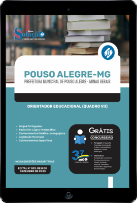Apostila Prefeitura de Pouso Alegre - MG em PDF - Orientador Educacional (Quadro VII) - Imagem 1