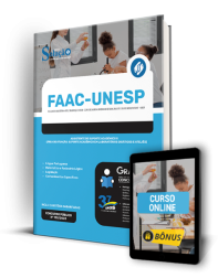 Capa Apostila UNESP (FAAC - Câmpus Bauru) - Assistente de Suporte Acadêmico II