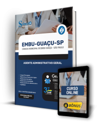 Capa Apostila Câmara de Embu-Guaçu - SP - Agente Administrativo Geral