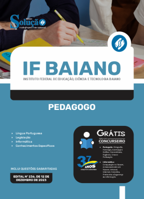 Apostila IF Baiano - Pedagogo - Imagem 3