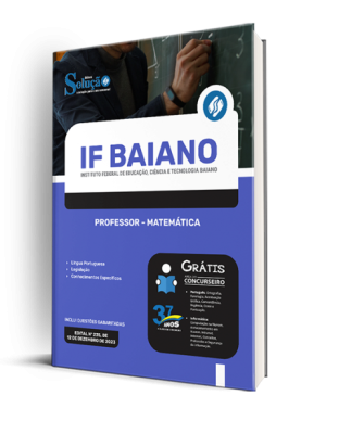 Apostila IF Baiano - Professor - Matemática - Imagem 2
