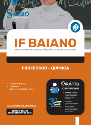 Apostila IF Baiano - Professor - Química - Imagem 3