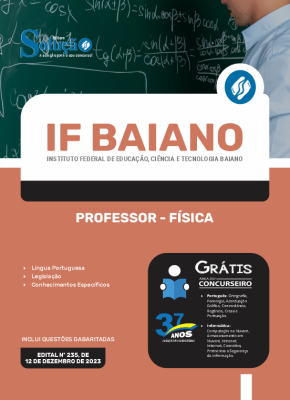 Apostila IF Baiano - Professor - Física - Imagem 3