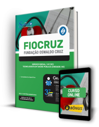 Capa Apostila FIOCRUZ - Serviço Social/UF (RJ) - Tecnologista em Saúde Pública (Unidade: INI)