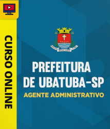 Capa Curso Prefeitura de Ubatuba-SP - Agente Administrativo