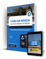 Capa Apostila Casa da Moeda do Brasil -  Técnico de segurança - segurança corporativa e patrimonial e Técnico de segurança - prevenção e combate a incêndio
