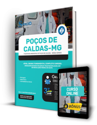 Capa Apostila Prefeitura de Poços de Caldas - MG Ensino Fundamental Completo