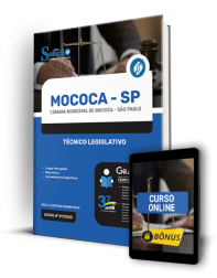 Capa Apostila Câmara de Mococa - SP 2024 - Técnico Legislativo