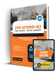 Capa Apostila FME Niterói - RJ 2023 Agente de administração educacional