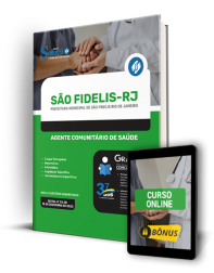 Capa Apostila Prefeitura de São Fidelis - RJ 2024 - Agente Comunitário de Saúde