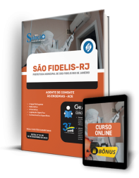 Capa Apostila Prefeitura de São Fidelis - RJ 2024 - Agente de Combate às Endemias - ACE