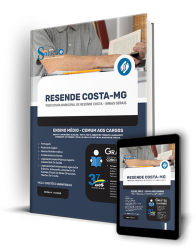 Capa Apostila Prefeitura de Resende Costa - MG 2024 Ensino Médio
