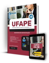 Capa Apostila UFAPE - PE 2024 Assistente em Administração
