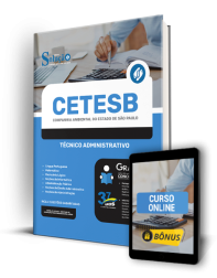 Capa Apostila Cetesb - SP 2024 Técnico Administrativo