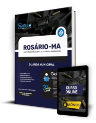 Capa Apostila Prefeitura de Rosário - MA 2024 - Guarda Municipal