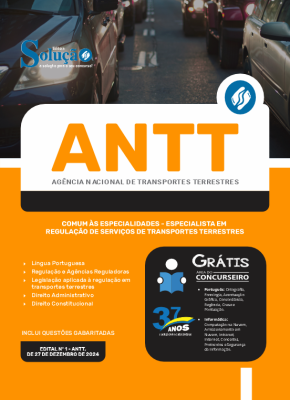 Apostila ANTT 2024 - Comum às especialidades - Especialista em Regulação de Serviços de Transportes Terrestres - Imagem 3