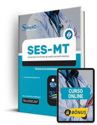 Capa Apostila SES-MT 2024 -  Técnico em Enfermagem