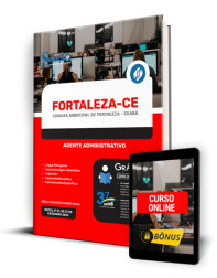 Capa Apostila Câmara de Fortaleza - CE 2024 - Agente Administrativo