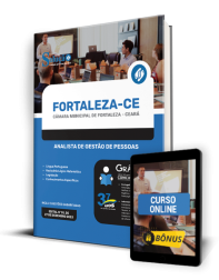 Capa Apostila Câmara de Fortaleza - CE 2024 - Analista de Gestão de Pessoas
