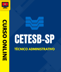 Curso Preparatório: CETESB-SP – Técnico Administrativo | Completo 2026