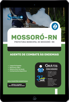 Apostila Prefeitura de Mossoró - RN em PDF - Agente de Combate às Endemias  - Imagem 1