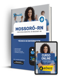 Capa Apostila Prefeitura de Mossoró - RN  - Técnico de Enfermagem