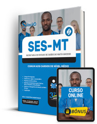 Capa Apostila SES-MT  - Comum aos cargos de Nível Médio