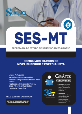Apostila SES-MT  - Comum aos cargos de nível Superior e Especialista - Imagem 3