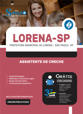Apostila Prefeitura de Lorena - SP  Assistente de Creche - Imagem 3