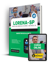 Capa Apostila Prefeitura de Lorena - SP  Inspetor de Alunos