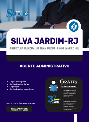 Apostila Prefeitura de Silva Jardim - RJ  Agente Administrativo - Imagem 3