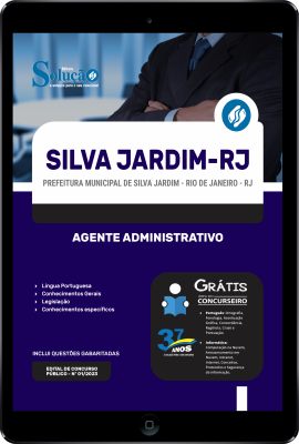Apostila Prefeitura de Silva Jardim - RJ em PDF Agente Administrativo  - Imagem 1