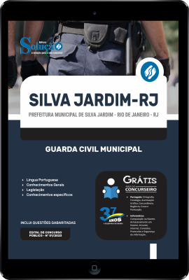 Apostila Prefeitura de Silva Jardim - RJ em PDF  - Guarda Civil Municipal - Imagem 1