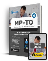 Capa Apostila MP-TO  - Técnico Ministerial: Assistente Administrativo