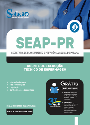Apostila SEAP-PR  - Agente de Execução: Técnico de Enfermagem - Imagem 3